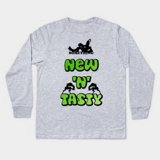 New 'n' tasty Kids Long Sleeve T-Shirt